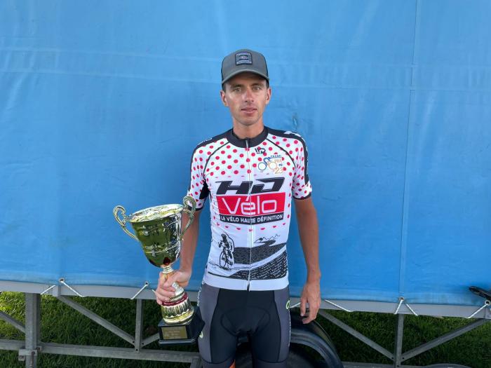 Alex Taillandier (Excelsior), meilleur grimpeur du GPC RCI.
