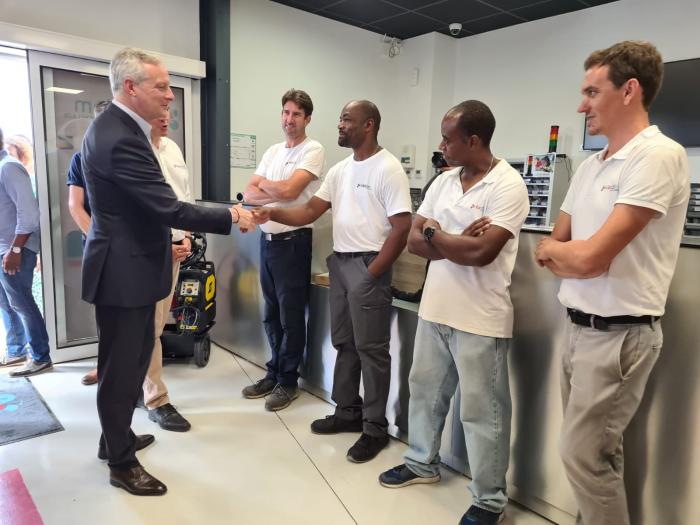 visite Bruno Lemaire martinique