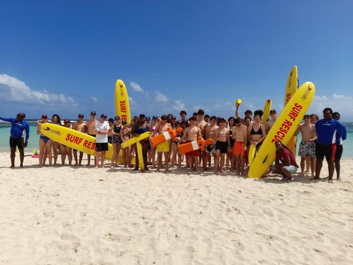 Stagiaires du SNU de l'Hexagone.