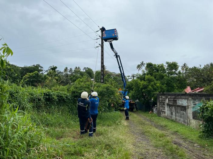 EDF lignes haute tension.