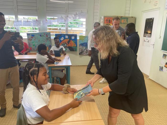 Distribution de livres