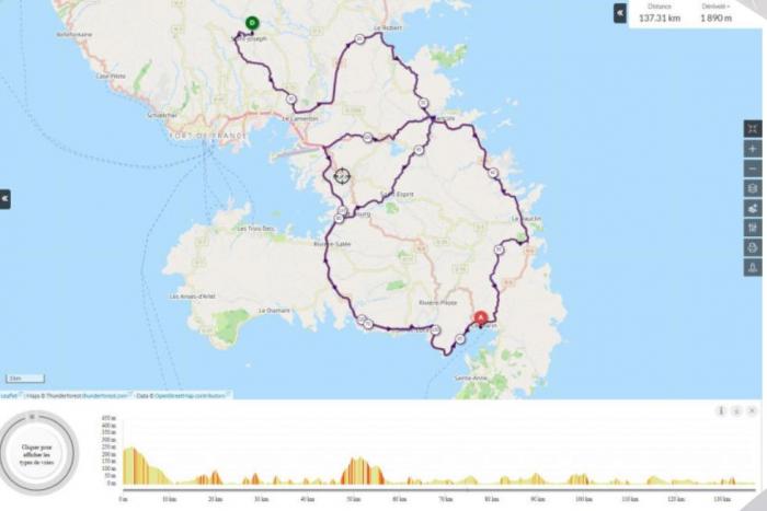 étape 1 tour martinique vélo 2023.JPG
