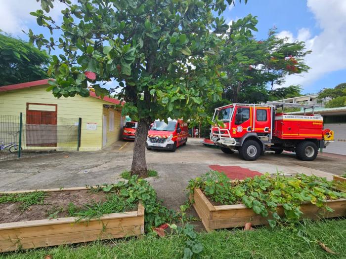 caserne pompiers temporaire sainte-anne