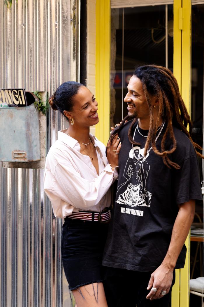 Mathylde Caffa et Yacine Saint-Marc