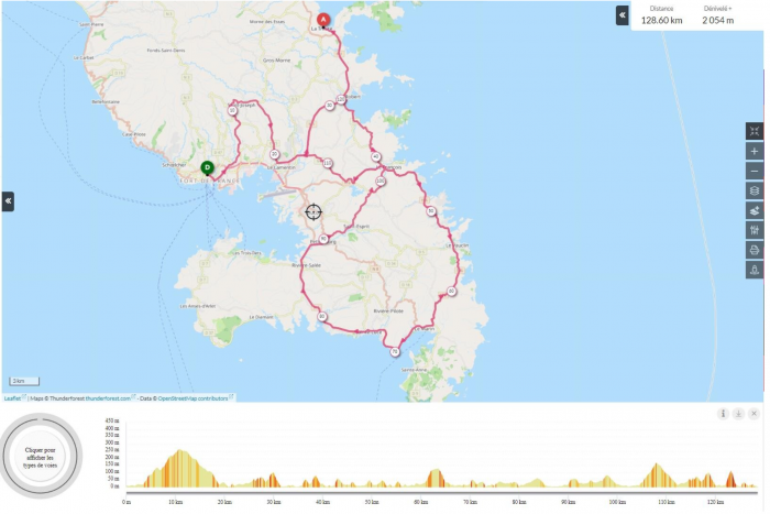 étape 3 Tour Cycliste Martinique