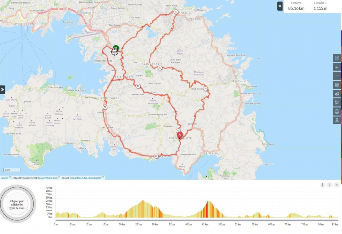 étape 8 Tour Cycliste Martinique