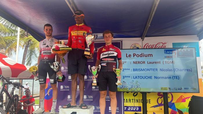 Podium 3ème étape