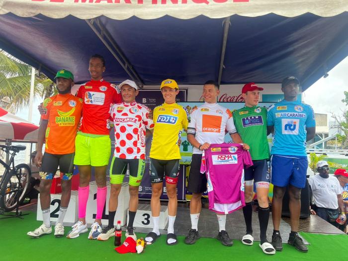 Maillots 2ème étape Tour de Martinique