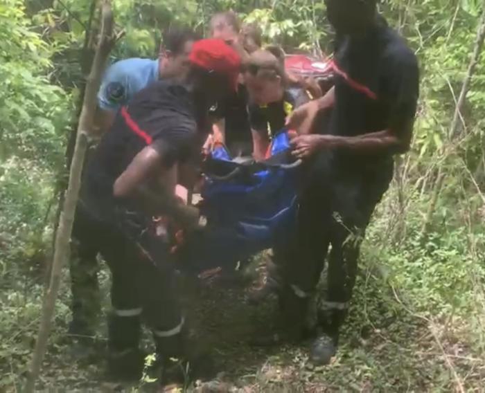 Remontée victimes avec les pompiers