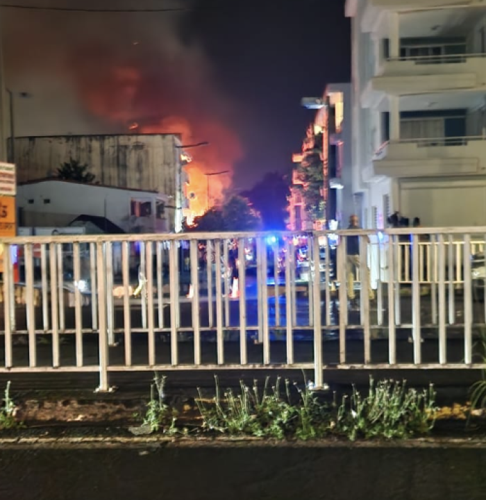 maison incendiée