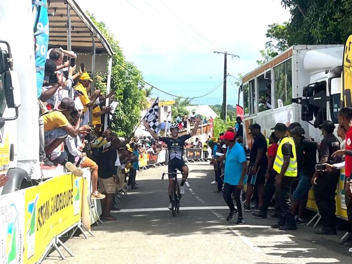Alexandre Kess, vainqueur de la 3ème étape