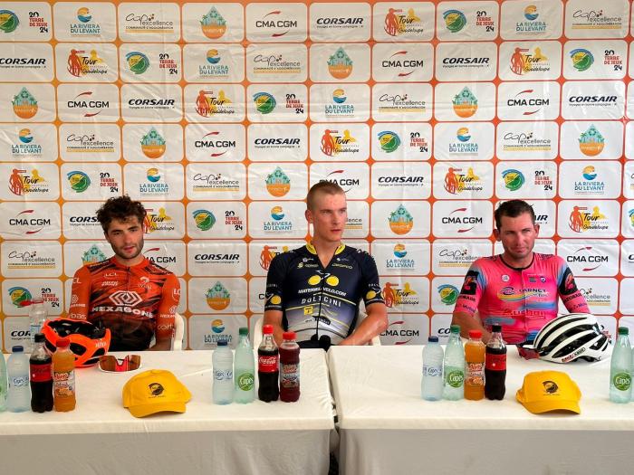 Podium 3ème étape