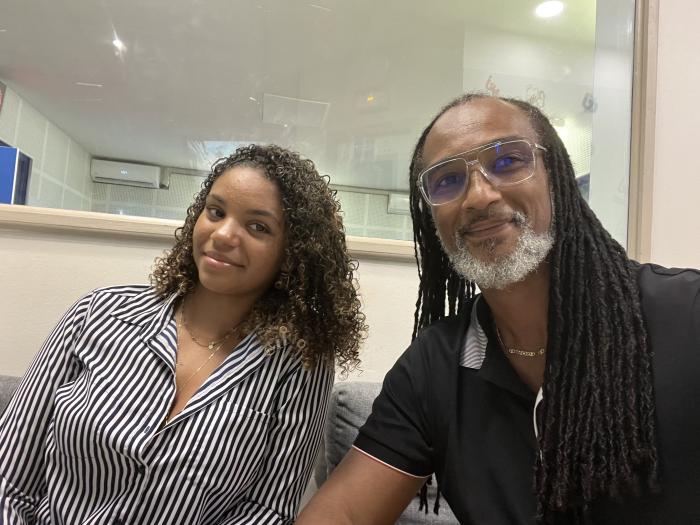 lya hubert et son papa