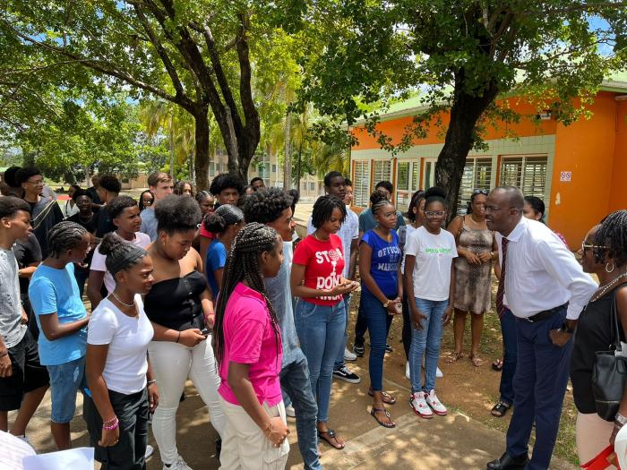 chalus visite lycée
