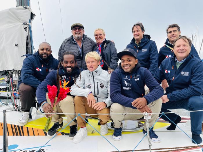 Inauguration du bateau martiniquais
