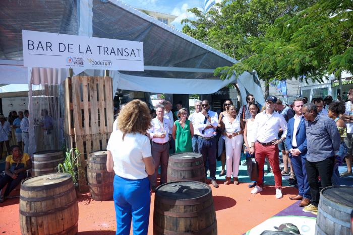 transat jacques vabre village d'arrivée