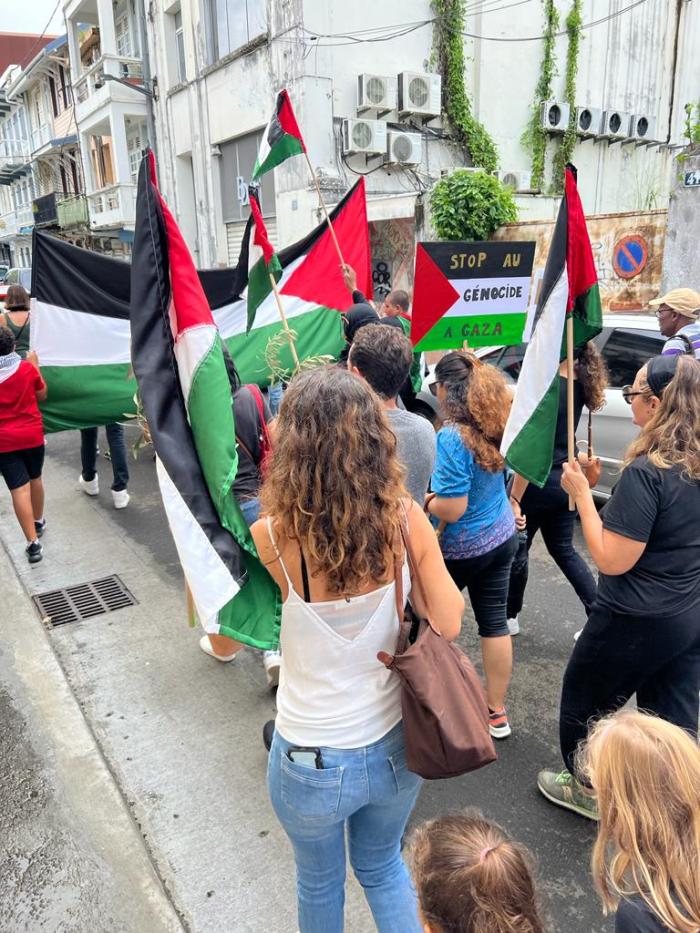 Manif soutien Palestiniens