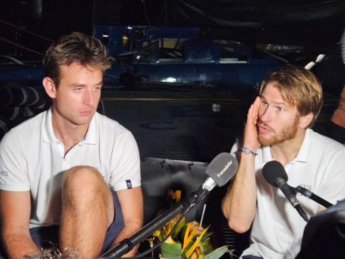 François Gabart et Tom Laperche