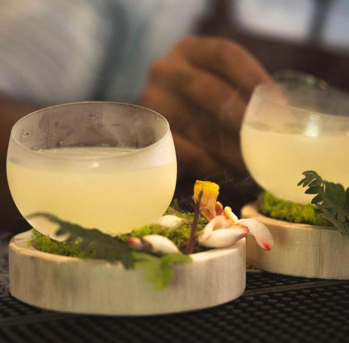Creole Garden cocktail réalisé par Boris Blanc