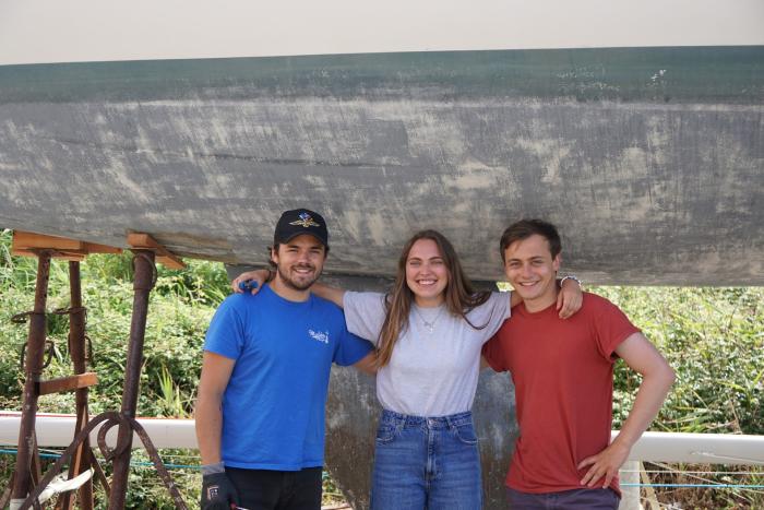 Caro et les garçons en mer