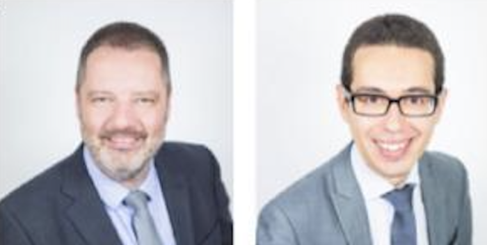 Frédéric Landrin et Julien Garcia