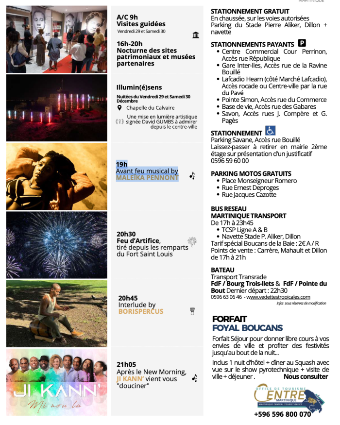 boucans programme.