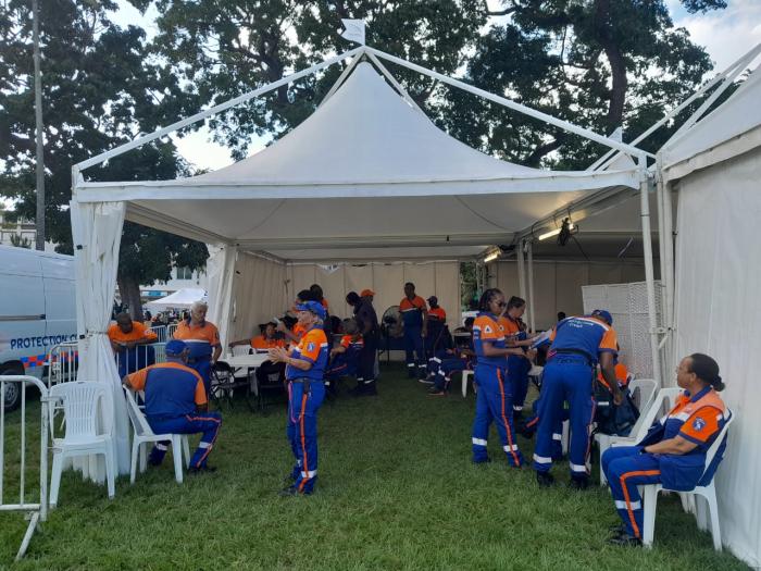 postes de secours Martinique Carnaval
