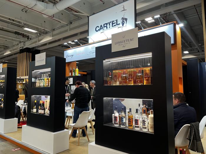 Les rhums Longueteau étaient présents au Vinexpo 2024