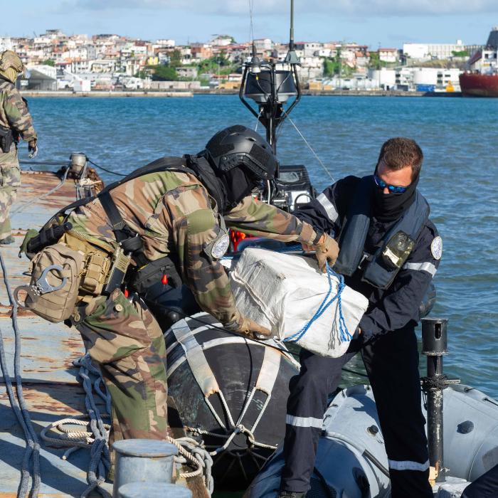 Transfert de cocaïne saisie sur le Ventôse