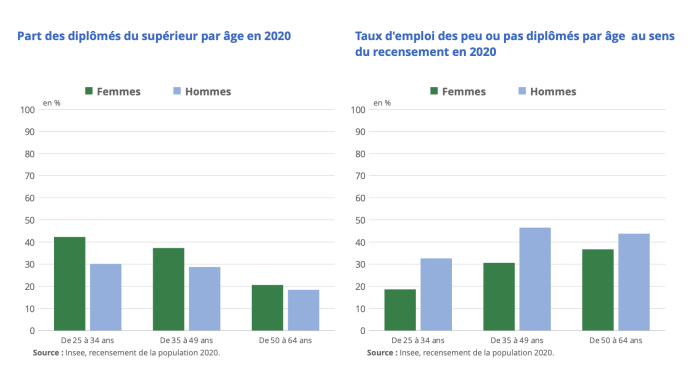 diplômes emploi