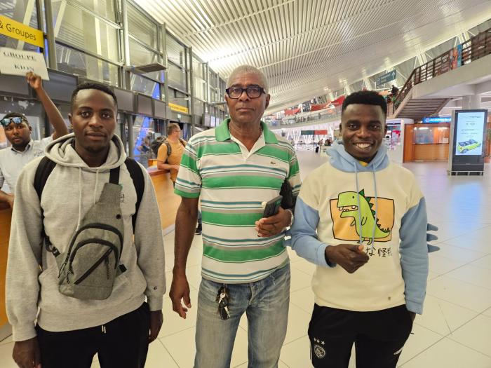 Didier Mu Nya Neza, Gustave Joachin Arnaud et Moise Mugi  Sha