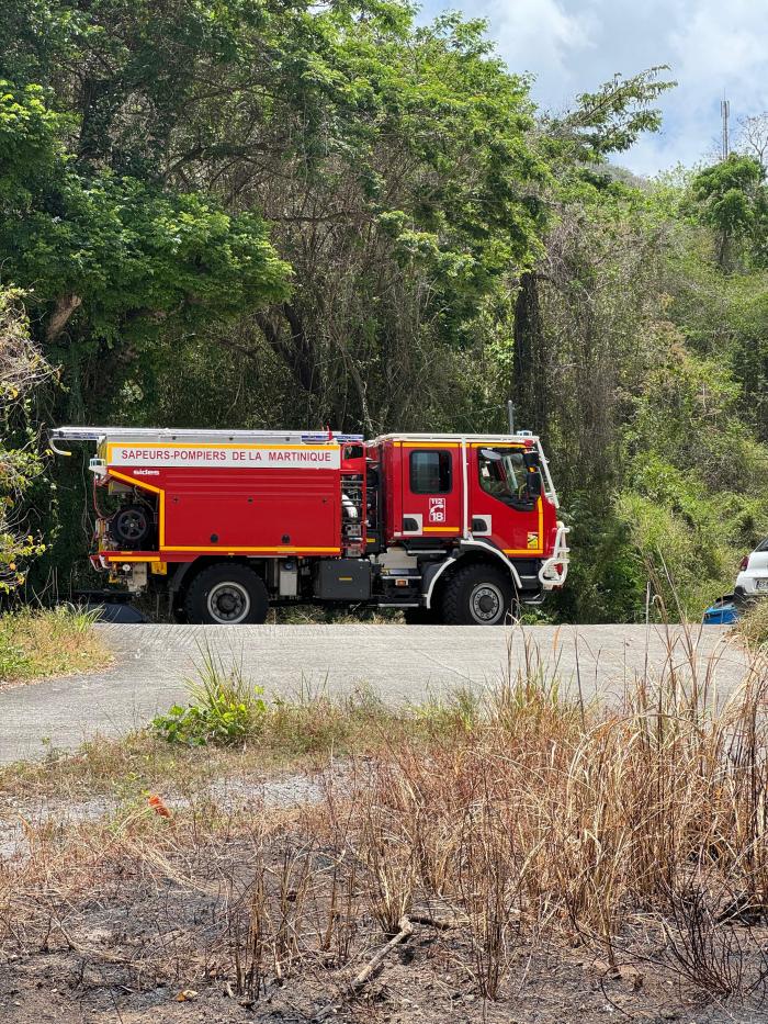 Incendie au Carbet 