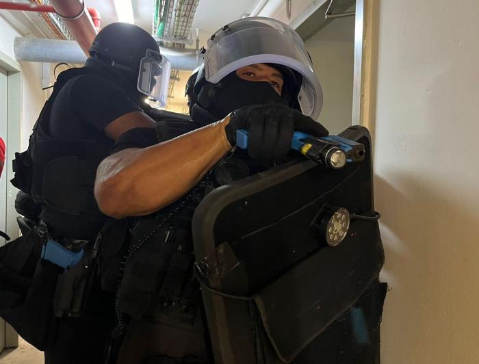simulation de prise d'otages
