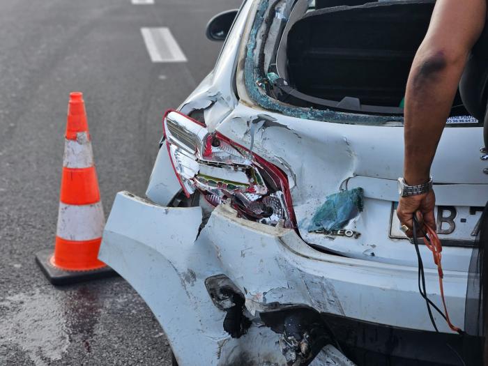accident Lamentin MQ