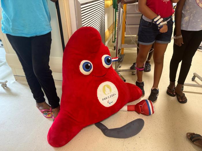La mascotte des Jeux Olympiques