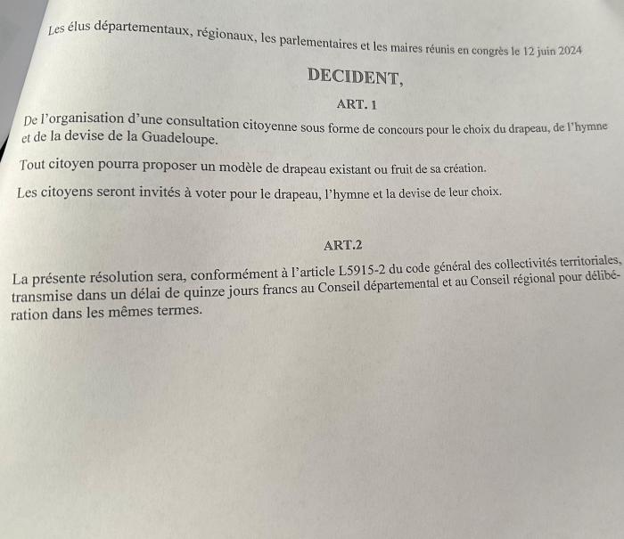 18e congrès 4e résolution