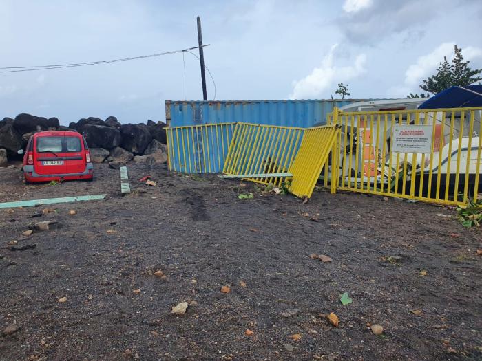 dégats ouragan Béryl Basse terre Rivière sens