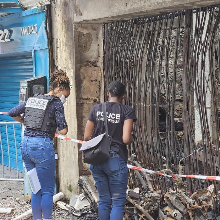 incendie Fort-de-France