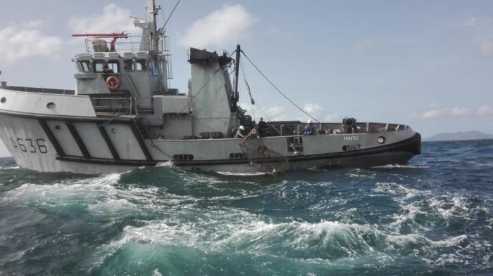 23 casiers saisis dans la zone de pêche interdite