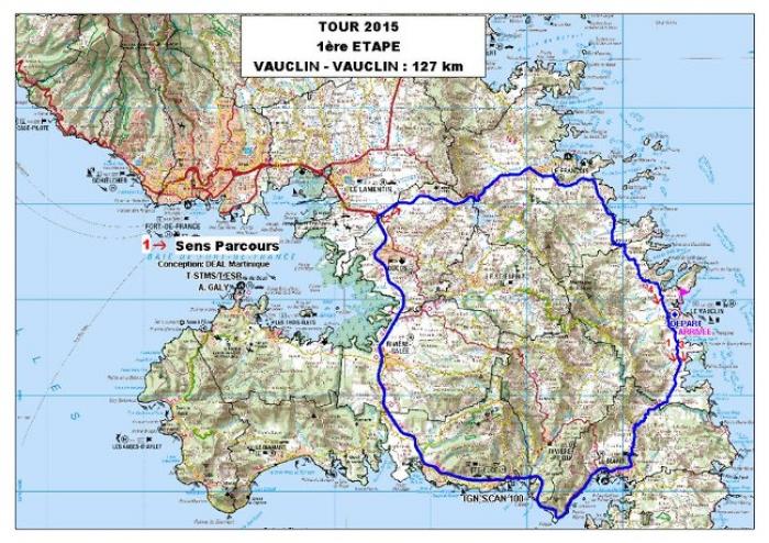 34e tour cycliste de Martinique : 50 ans de passion !!!!!