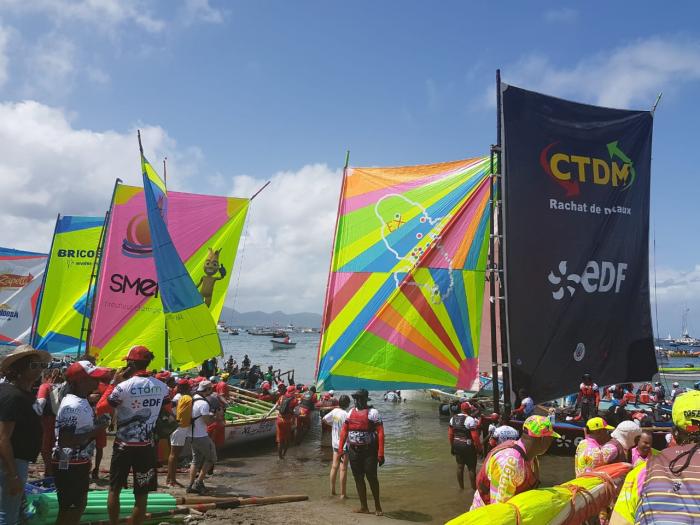 34e tour des yoles : une première étape inédite