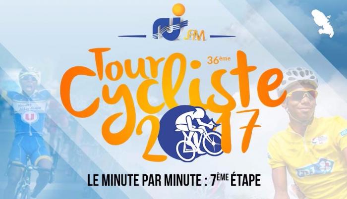36ème Tour Cycliste International de Martinique 7ème étape : minute par minute