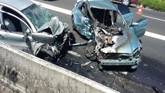 4 blessés légers dans un accident de la route à Case-Pilote