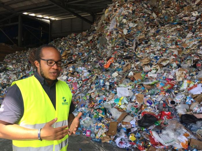 6000 tonnes de déchets compactés chaque jour en Martinique