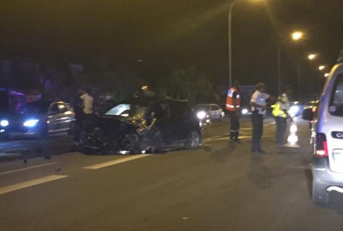 7 blessés dans un accident au Gosier