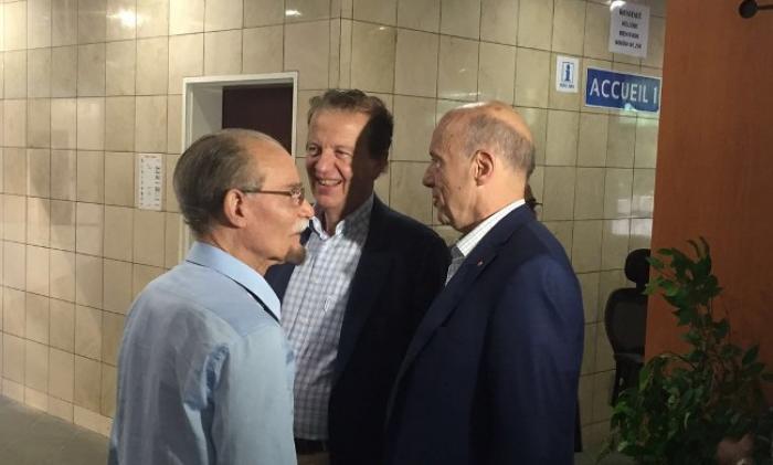 Alfred Marie-Jeanne et Alain Juppé se sont entretenus