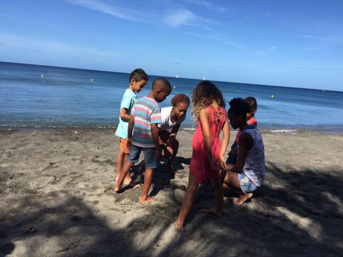 Apprendre l'anglais à la plage