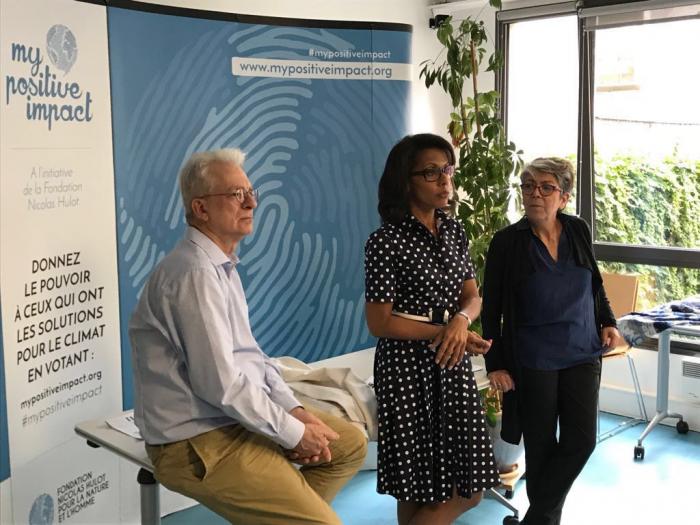 Audrey Pulvar, nouvelle égérie de la Fondation Nicolas Hulot