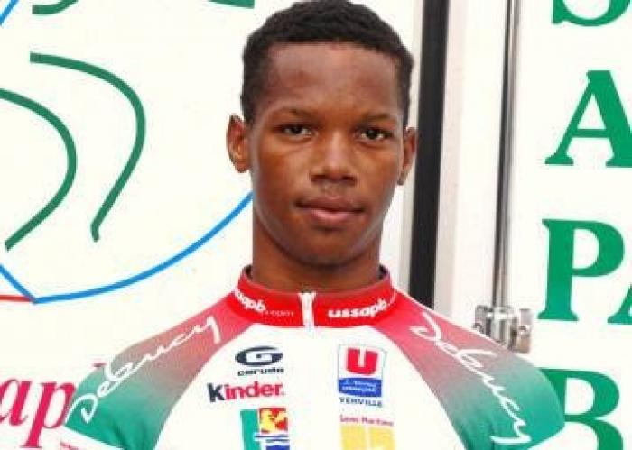 Cédric Eustache en jaune sur le Tour cycliste de Guadeloupe !
