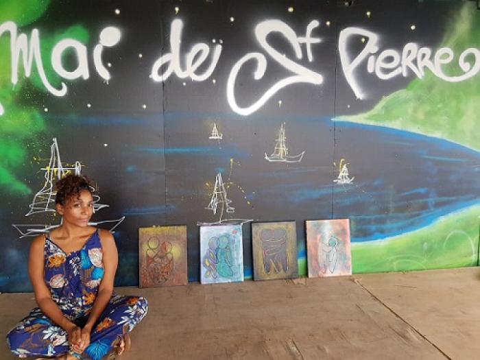 Céline Bernabé expose en Martinique pour la première fois!